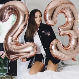 30 40 Inch Birthday Number Balloons Big Rose Gold Silver Figure Foil Balloon Wedding Baby Birthday Party Decoration Kid Globos