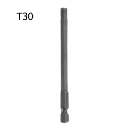 1Pcs 1/4" Hex Magnetic Torx Screwdriver Bit 100mm T8/T10/T15/T20/T25/T27/T30/T40 S2 Alloy Steel Electric Screwdriver Bits