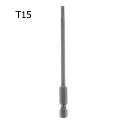 1Pcs 1/4" Hex Magnetic Torx Screwdriver Bit 100mm T8/T10/T15/T20/T25/T27/T30/T40 S2 Alloy Steel Electric Screwdriver Bits