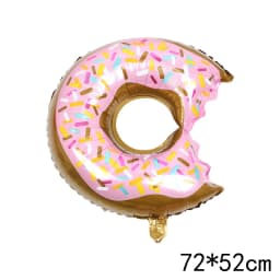Large colorful Donut balloon Popcorn Toy Pineapple Aluminum Foil Balloons Birthday Party Decoration Baby Shower Christmas Globos