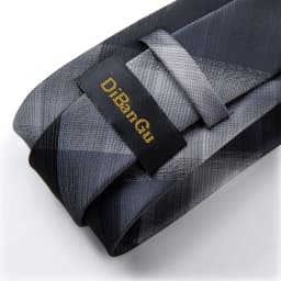 Blue Red Black Plaid Fashion Brand Men's Ties Set Luxury Wedding Neck Tie Pocket Square Cufflinks Gift For Men Dropshipping