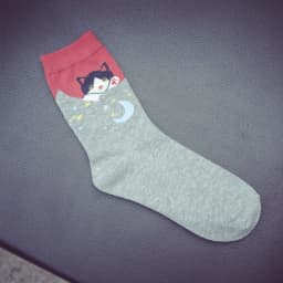 New Winter Spring Warm Soft Cotton Funny Cute Cartoon Kitten Socks Women Cat Paradise Happy Animal Christmas Gift Sokken