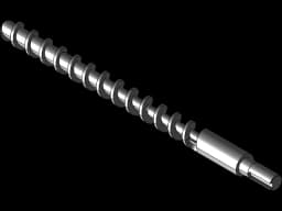 12mm 16mm 20mm Diameter Extruder Single Screw for DIY Extruder Injection Machine