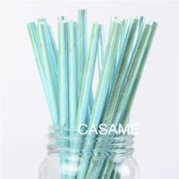 Lovely lridescent Straws carnaval Party Wedding Decoration Kids Birthday Baby Shower Christmas Frozen Supplies party