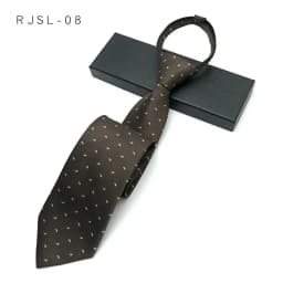VEEKTIE Brand 8CM Zipper Ties for Men Floral ONEKEY Paisley Formal Retro Vintage Brown Mailard Corbatas Original Gifts Designer