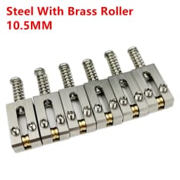 【Made in Japan】 10.5MM 10.8MM Stainless Steel Modern Guitar Tremolo Bridge Saddles For ST TL Style Electric Guitar