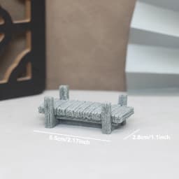Miniature Sand Stones Bridge Figurine Boat DIY Terrarium Ornaments Fairy Garden Bonsai Rockery Lanscaping for Room Decoration