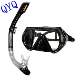 Professional Diving Mask Snorkeling Set for Adults, Silicone Skirt, Goggles, Swimming Equipment