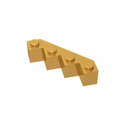 Gobricks GDS-711 FACET BRICK 4X4X1 compatible with lego 14413 children's DIY Educational Building Blocks Technical