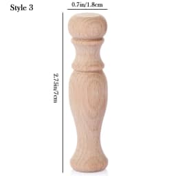 Rubber Wood Furniture Foot Legs Wood Carved European Cabinet Foot Vintage Home Decor Flower Ornament Furniture Decoration