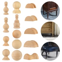 New Multi Styles Vintage Wood Carved Furniture Foot Legs Cabinet Seat Feets Home Decor Vintage Home Decor High Qiality European