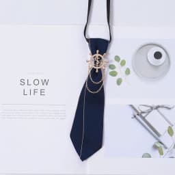 Hand-made Black Ribbon Bow Tie for Women Fashion Crystal Shirt Blouse Bowknot School Student Shirt Business Clothing Accessories