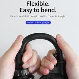 Hoco Universal Magnetic Phone Holder in Car For iPhone 17 Strong Suction Cup Dashboard Windshield Phone Holder For Samsung S20