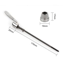 190mm Quick Release Skewer Part for Trainer Bike Bicycle Cycling Back Rear Wheel Tire Bicycle Repair Tools