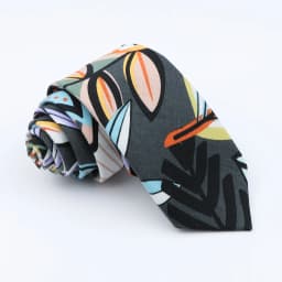 Brand New Floral Print Tie For Men Women Skinny Cotton Necktie For Wedding Casual Man's Neckties Classic Suits Flower Cravat