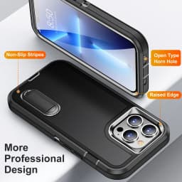 Heavy Armor Shockproof Defend Phone Case For iPhone 11 12 13 14 15 16 17 Pro Max 7 8 Plus SE 2022 Xs XR Plastic TPU Back Cover