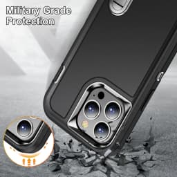 Heavy Armor Shockproof Defend Phone Case For iPhone 11 12 13 14 15 16 17 Pro Max 7 8 Plus SE 2022 Xs XR Plastic TPU Back Cover