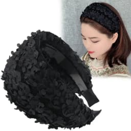 Women's Wide Brim Hair Band Toothed Non-Slip Head Band Cover Gray Hair Washing Face Hair Band Mother Hair Accessories Headbands