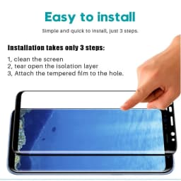 9D Curved Tempered Glass Film For Samsung Galaxy Note 8 9 S9 S8 Plus S7 Edge Screen Protector For Samsung S10 5G S10 Plus S10E