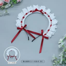 cosplay accessories maid headband Japanese two-dimensional lace bow Lolita headdress hair accessories maid headband