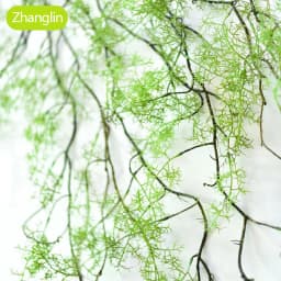 140 cm Artificial Plant Black Bone Mango Vine 1 Piece 5 Branches Home Wall Hanging Ivy Green Fake Flower Plant Pine Needles New