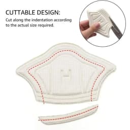 2/8pcs Insoles Patch Heel Pads Sport Shoes Adjustable Size Heel Pad Pain Relief Cushion Insert Insole Heel Protector Stickers