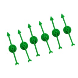 6pcs Spinner 10CM Plastic Rotating Arrow Pointer DIY Board Game Accessories