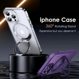Magnetic 360° Ring Holder Phone Case For iPhone 11 12 13 14 15 16 17 Pro Max Plus For MagSafe Wireless Charging Shockproof Cover