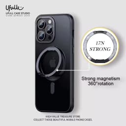 Magnetic 360° Ring Holder Phone Case For iPhone 11 12 13 14 15 16 17 Pro Max Plus For MagSafe Wireless Charging Shockproof Cover
