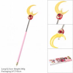 Brdwn Card Captor Clear Sakura Kinomoto Sakura Cosplay Birds Head Magic Wand Boxed Zinc Alloy Model Toy