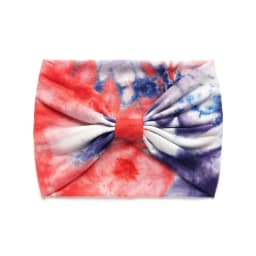 Tie Dye Headbands for Women Wide Headband Yoga Workout Head Wraps Scarf Knotted Hairband Turban Bandana Bandage Hair Accessories