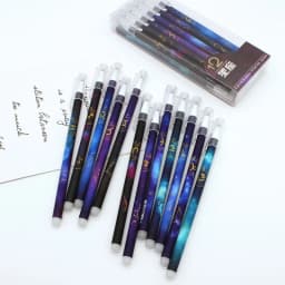12 PCS Constellation Erasable Pens Set School Supplies 0.5 mm Kawaii Gel Pen writing Office accessories Cute Korean Stationery