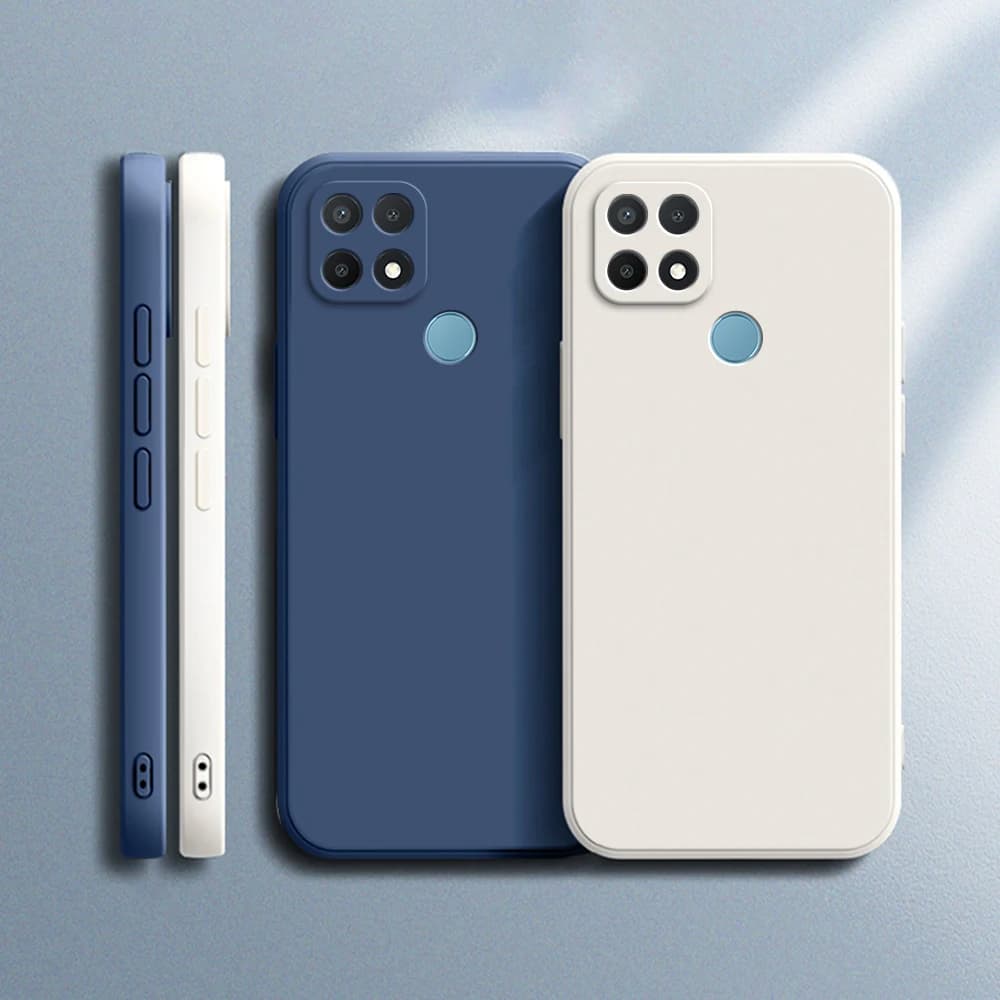 Original Case for Redmi 10A 10C 9C Nfc Coque Lens Protection Shockproof Square Redmi 10A 9C Nfc Matte Silicone Cases Funda