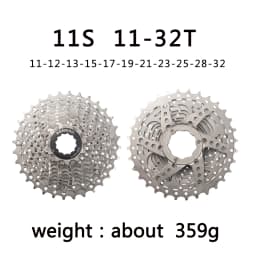 SENSAH 8/9/10/11/12 Speed Road Bike Cassette 11V 23T/25T/28T/30T/32T/34T/36T Bicycle Freewheel K7 10S Flywheel for HG Hub