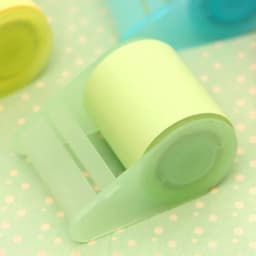 1Pcs/Set Adhesive Roll Sticky Notes With Dispensers Multi Color Posted Notes Style Craft Tape Dispensers Cute Stationery Sticker