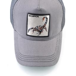 Streetwear Trucker Caps With Scorpion Patch Men's Snapback Hip Hop Baseball Cap For Women Four Seasons Fashion Casquette Hats