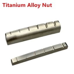 【Made in Japan】 1 Piece Electric Guitar Titanium Alloy Nut For ST TL Les Paul LP SG Style Guitar 43MM