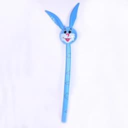 PVC Animal Head Long Stick Children Inflatable Giraffe Elephant Rabbit Frog Inflatable Stick Animal Stick