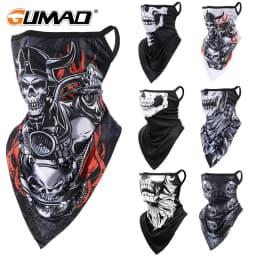 Summer Sports Bandana Breathable Face Mask Cover Outdoor Cycling Hiking Scarf Cycling Running Fishing Hunting Neck Gaiter Men