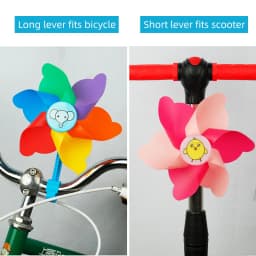 Scooter Tricycle Flower Pinwheel Boys Girls Bike Windmill Decoration Parts DIY Install