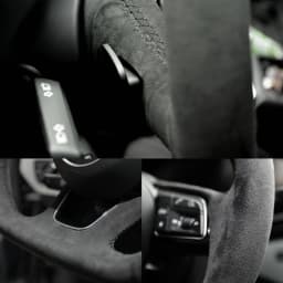 Custom Car Steering Wheel Braid Cover Soft Suede 100% Fit For Subaru Forester Impreza Legacy Exiga Auto Interior Accessories
