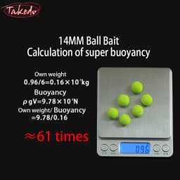 TAKEDO 8-17MM Floating EVA Boilies Artificial Baits Carp Lure Pop Ups Hookbait European Carp Fishing Ball Bait All For Fishing