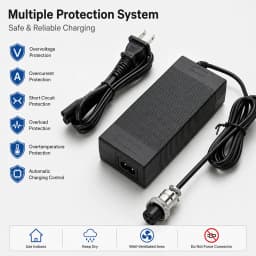 24V Battery Charger for Razor E100 E200 E300 E125 E150 E500 E175 PR200, E225S E325S MX350, Pocket Mod, Sports Mod, and Dirt Quad