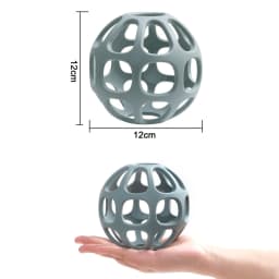 Newest Silicone Big Ball Baby Teether Toys Creative Teething Infant Chewing Toy Indoor Fidget Toys Parent-Child Interaction Gift