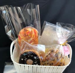 Clear Candy Bag, OPP Plastic Cellophane Open Flat Pack, Small Cookies Lollipop Bag, Pizza Bread Food Cake Packaging Party Gifts