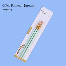 Nylon Hair Wooden Handle Artist Paint Brush Set Professional Oil Watercolor Acrylic Painting Brushes 3/6/10/12Pcs Art Supplies