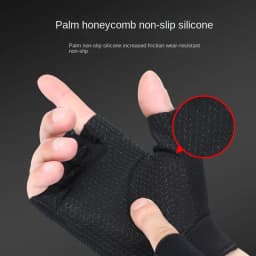 Unisex Fishing Gloves Non-Slip Breathable Ultrathin Waterproof Half Finger Glove Camping Fishing Carp Equipment Guantes De Pesca