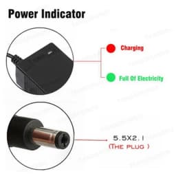 12.6V 3A Lithium Battery Charger For 3S Li-ion Battery Pack Fast Charging Fishing Light Electric Charger DC 5.5*2.1MM Connector