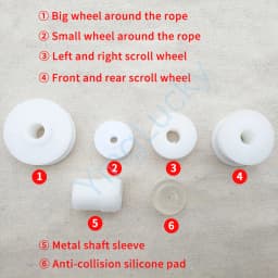 10 Piece Crane Machine Parts Claw Machine Kit Parts Micro Switch Crane Rope Gear Crane Machine Parts For Crane Machine