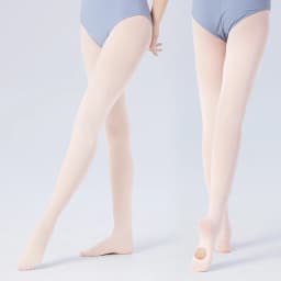 Girls Women Convertible Ballet Tights Microfiber Dance Stockings Seamless Adult Ballet Pantyhose 60D Dance Tights with Holes
